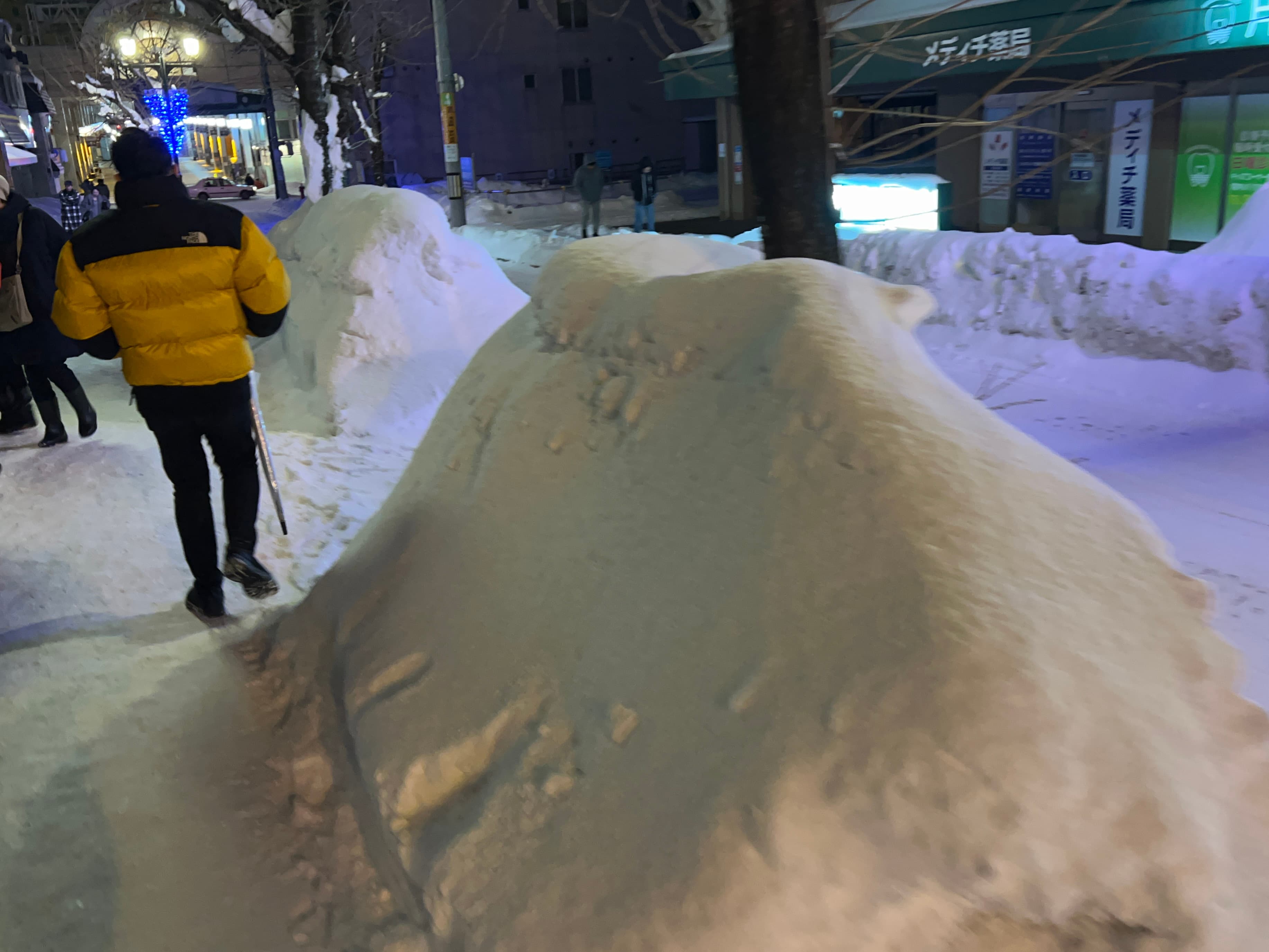 歩道の除雪